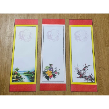 10 tờ giấy viết thư pháp 26x78cm kèm nẹp treo – Giảm giá chỉ 100.000₫ 3