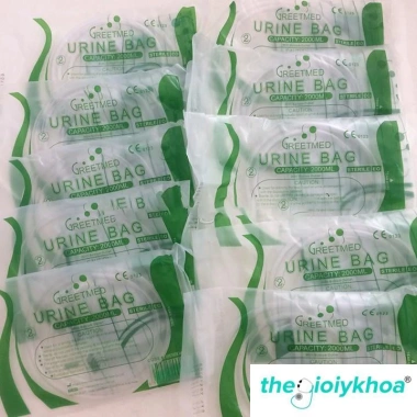 10 Túi Đựng Nước Tiểu Y tế URINE BAG 2.000ml - Không rò rỉ, Giá 89.000đ