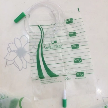 10 Túi Đựng Nước Tiểu Y tế URINE BAG 2.000ml - Không rò rỉ, Giá 89.000đ