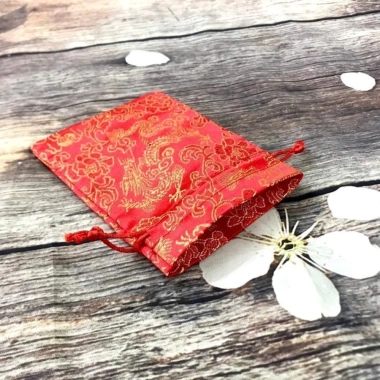 10 Túi Gấm Long Phụng 10x13cm - Túi Vải Phong Thủy Vòng Tay, Trang Sức, 45.000₫ 5