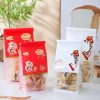 10 Túi Giấy Đầu Kẽm Mẫu Kỳ Lân Đỏ Đựng Bánh Kẹo Tết Giá Ưu Đãi 32,000 VND