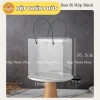 10 Túi Mica Vuông Quai Đen Đựng Hoa - Quà Tặng Nước Hoa, Bánh Kẹo, Bánh Thuyền - 129k 6