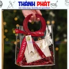 10 Túi PVC Trong Suốt Quai Tròn Đỏ Đựng Quà Tết và Giáng Sinh - Giá 89.000₫ Giảm từ 106.800 5