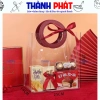 10 Túi PVC Trong Suốt Quai Tròn Đỏ Đựng Quà Tết và Giáng Sinh - Giá 89.000₫ Giảm từ 106.800 6