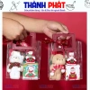 10 Túi PVC Trong Suốt Quai Tròn Đỏ Đựng Quà Tết và Giáng Sinh - Giá 89.000₫ Giảm từ 106.800 9