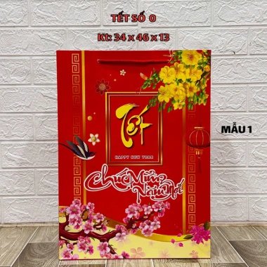 10 Túi Quà Tết Đựng Quà Năm Mới - Thiết Kế Sang Trọng, Giá Ưu Đãi 88.000 VND