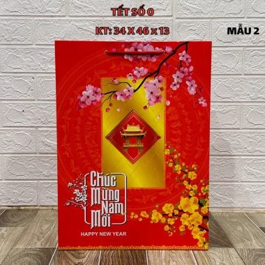 10 Túi Quà Tết Đựng Quà Năm Mới - Thiết Kế Sang Trọng, Giá Ưu Đãi 88.000 VND