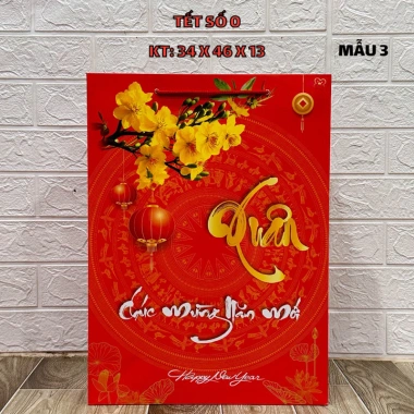10 Túi Quà Tết Đựng Quà Năm Mới - Thiết Kế Sang Trọng, Giá Ưu Đãi 88.000 VND
