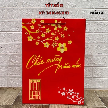 10 Túi Quà Tết Đựng Quà Năm Mới - Thiết Kế Sang Trọng, Giá Ưu Đãi 88.000 VND