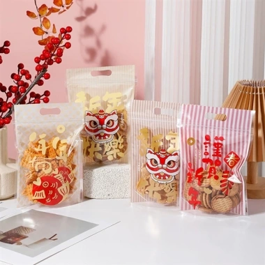 10 Túi Zip Mừng Năm Mới TZ6 - Đựng Đồ Tiện Lợi, Giá 25.000 VNĐ, Giảm Giá Đặc Biệt