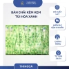 100 bộ bàn chải + kem túi Hoa xanh thanh lịch, dùng cho khách sạn, nhà nghỉ, chỉ 120k 2