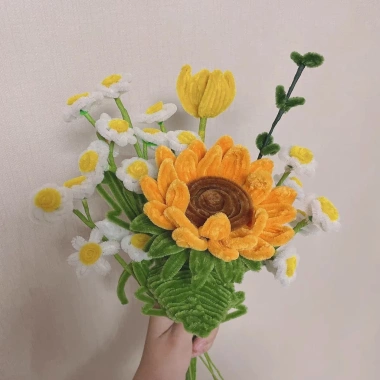 100 Cây Kẽm Lông Nhung 32 Màu Đồ Handmade - Giá Ưu Đãi 45.000 VND 8