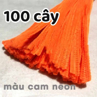 100 Cây Kẽm Lông Nhung 32 Màu Đồ Handmade - Giá Ưu Đãi 45.000 VND 13