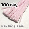 100 Cây Kẽm Lông Nhung 32 Màu Đồ Handmade - Giá Ưu Đãi 45.000 VND 19