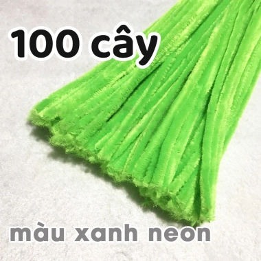 100 Cây Kẽm Lông Nhung 32 Màu Đồ Handmade - Giá Ưu Đãi 45.000 VND 23