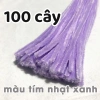 100 Cây Kẽm Lông Nhung 32 Màu Đồ Handmade - Giá Ưu Đãi 45.000 VND 25