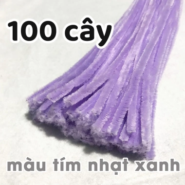 100 Cây Kẽm Lông Nhung 32 Màu Đồ Handmade - Giá Ưu Đãi 45.000 VND 25