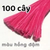100 Cây Kẽm Lông Nhung 32 Màu Đồ Handmade - Giá Ưu Đãi 45.000 VND 33