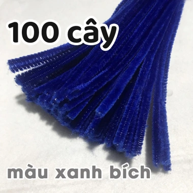 100 Cây Kẽm Lông Nhung 32 Màu Đồ Handmade - Giá Ưu Đãi 45.000 VND 36