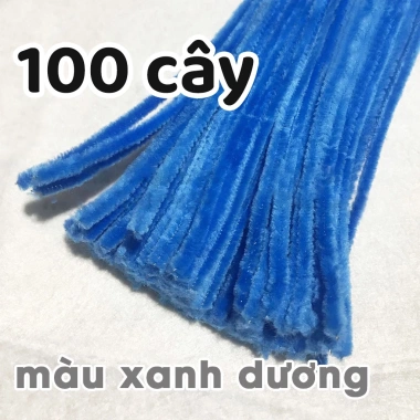 100 Cây Kẽm Lông Nhung 32 Màu Đồ Handmade - Giá Ưu Đãi 45.000 VND 37