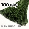 100 Cây Kẽm Lông Nhung 32 Màu Đồ Handmade - Giá Ưu Đãi 45.000 VND 40