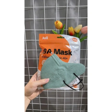 100 chiếc Khẩu Trang 9A July chống nắng 5 lớp dày dặn, kháng khuẩn, chống UV - 41.000₫
