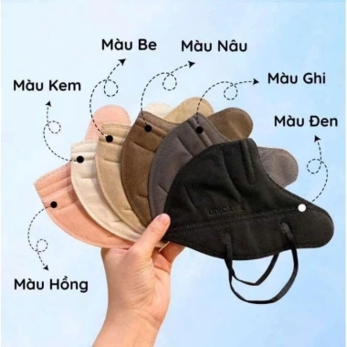 100 chiếc khẩu trang toàn mặt 9A UNICARE chính hãng kháng khuẩn, chống nắng, chống bụi mịn - 39.000đ