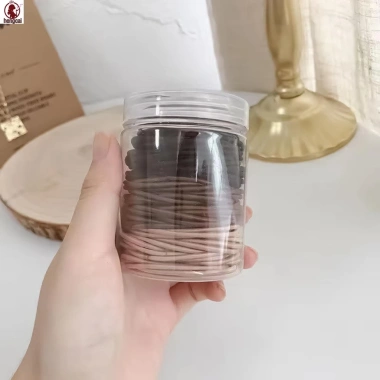 100 Dây Buộc Tóc Nữ Đen Mềm Mại Phù Hợp Tóc Xoăn Dày An Toàn Giá 45.900 VND 4