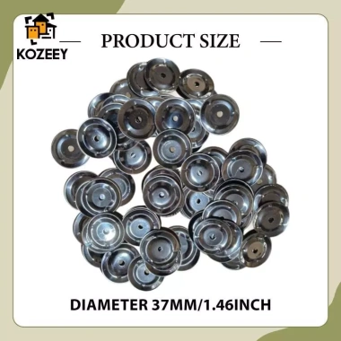 100 miếng chũm chọe kim loại 1,46 inch Jitters đen - phụ kiện thay thế hi-hat, giảm 23% 6
