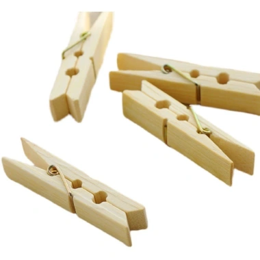 100 Miếng Kẹp Quần Áo Tre Gỗ BPC9 - Chống Gió, Sấy Nhanh, Kẹp Lớn Vừa Nhỏ 5