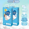 100 miếng Tushie Treats bỉm em bé Nhật, ôm sát, thấm 700ml, hút thoáng, S‑XXXL, giá 225k