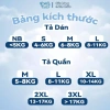 100 miếng Tushie Treats bỉm em bé Nhật, ôm sát, thấm 700ml, hút thoáng, S‑XXXL, giá 225k 8