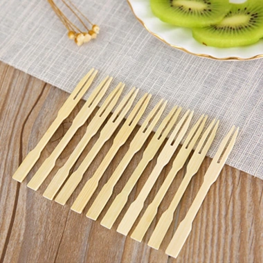 100 Nĩa Gỗ Thanh Tre Dùng Một Lần – Nĩa Trái Cây, Snack Fork, Giá 15.780₫