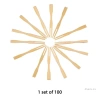 100 Nĩa Gỗ Thanh Tre Dùng Một Lần – Nĩa Trái Cây, Snack Fork, Giá 15.780₫ 10