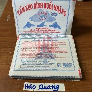 100 Tấm Keo Dính Ruồi Siêu Dính - Diệt Ruồi Muỗi Nhanh, Bảo Vệ Môi Trường 5