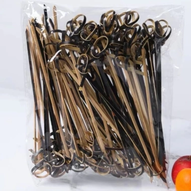 100 Tăm Xiên Tre Xoắn - Trang Trí Cocktail và Đồ Uống, Tăm Xiên Trái Cây Đa Dụng, Giá Ưu Đãi 47.000 VND 4