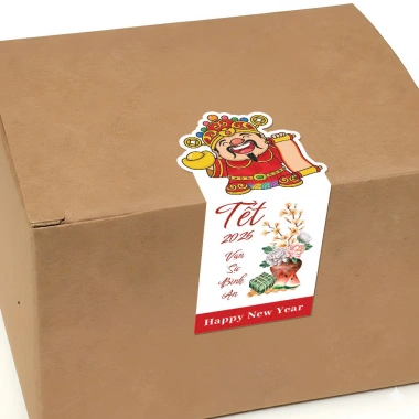 100 tem dán Tết trang trí bao bì quà tặng Niên Phong nhãn dán - Giá 15.000₫ 6