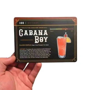 100 Thẻ Flashcard Mixology - Công Thức Cocktail Đỉnh Cao, Học Pha Chế Nhanh