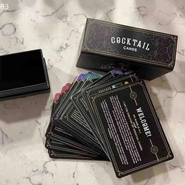 100 Thẻ Flashcard Mixology - Công Thức Cocktail Đỉnh Cao, Học Pha Chế Nhanh