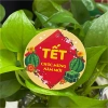 100 Thẻ Treo METALIZE Tết 5cm Lấp Lánh Chúc Mừng Năm Mới 1 mặt in - Giá 49k 5