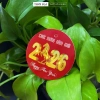 100 Thẻ treo Metalize Trang Trí Tết 2.026 Tròn Đỏ Lấp Lánh 5cm - Giá chỉ 49.000₫ 7
