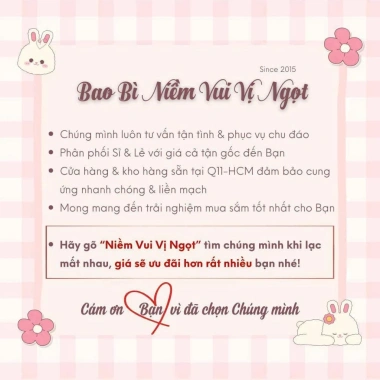 100 Túi Bánh Quy Tết 7x10cm Hạnh Nhân, Hoa Tuyết, Đựng Trà Hoa Dễ Thương