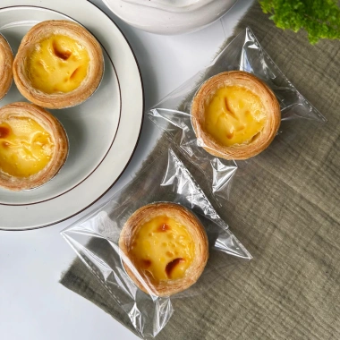 100 Túi Dán Keo Đựng Bánh Tart Trứng 11x16cm Gold Pack - Giá chỉ 30.000 VND, tiết kiệm ngay 4