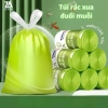 100 túi đựng rác hương ngải cứu 45x40, chất liệu dai dẻo, dây rút chống muỗi Giá 39.000₫ 8
