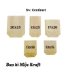 100 túi giấy Kraft vàng nhạt 13x18cm đựng hotdog, xúc xích, bánh tráng - 25.500₫ 2