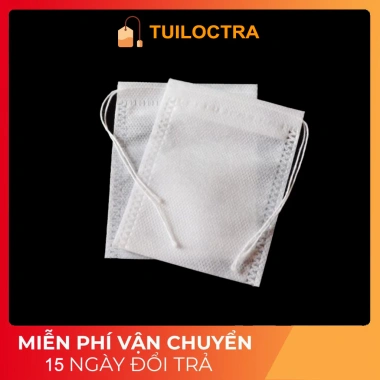 100 Túi Lọc Trà 16x21cm Vải Không Dệt Dây Rút - Giá Xưởng 52.500₫ 2