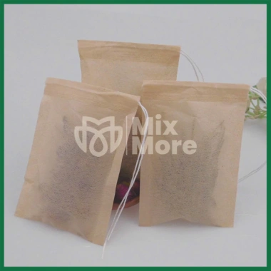 100 túi lọc trà cà phê thảo dược dây rút 1 lần an toàn thực phẩm Mixmore 50k