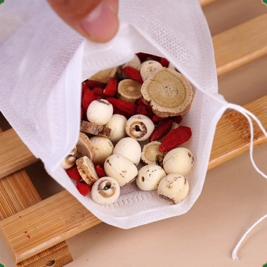 100 Túi Lọc Trà Không Dệt Dùng Một Lần Cotton Dây Rút Giá Ưu Đãi 12.760₫ 8