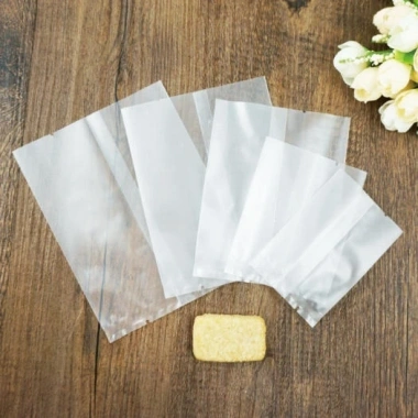 100 Túi Trắng Mờ Hàn Miệng Đựng Bánh Kẹo, Trà - Đa Kích Thước, Giá 16.000 VNĐ