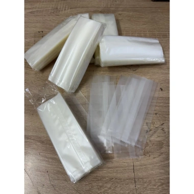 100 Túi Trắng Mờ Răng Cưa Hàn Miệng Đựng Bánh Kẹo Trà Giá Chỉ 16.000 VND